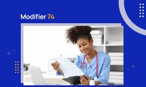 Modifier 74
