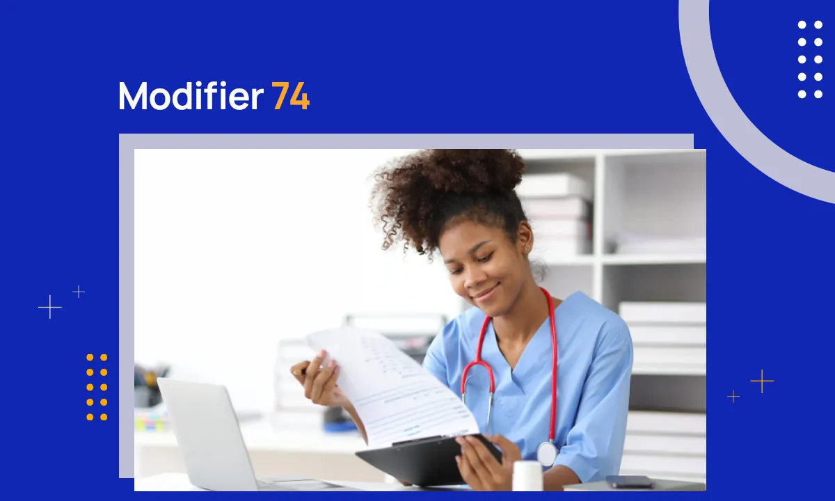 Modifier 74